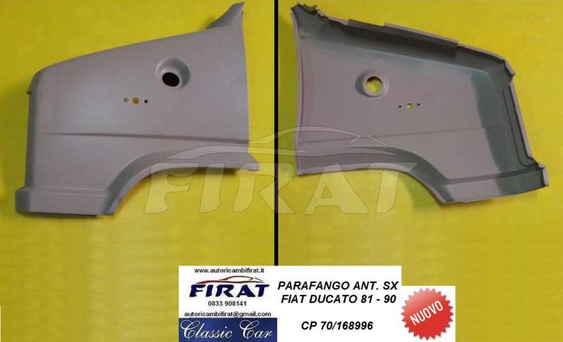 PLASTICA FANALINO FIAT PANDA 86 - 03 ANT.DX E SX ARANCIO